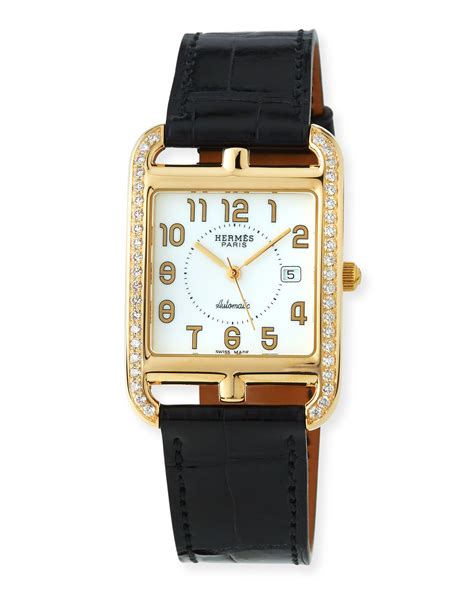 hermes cape cod ladies watch|Hermes cape cod watch gold.